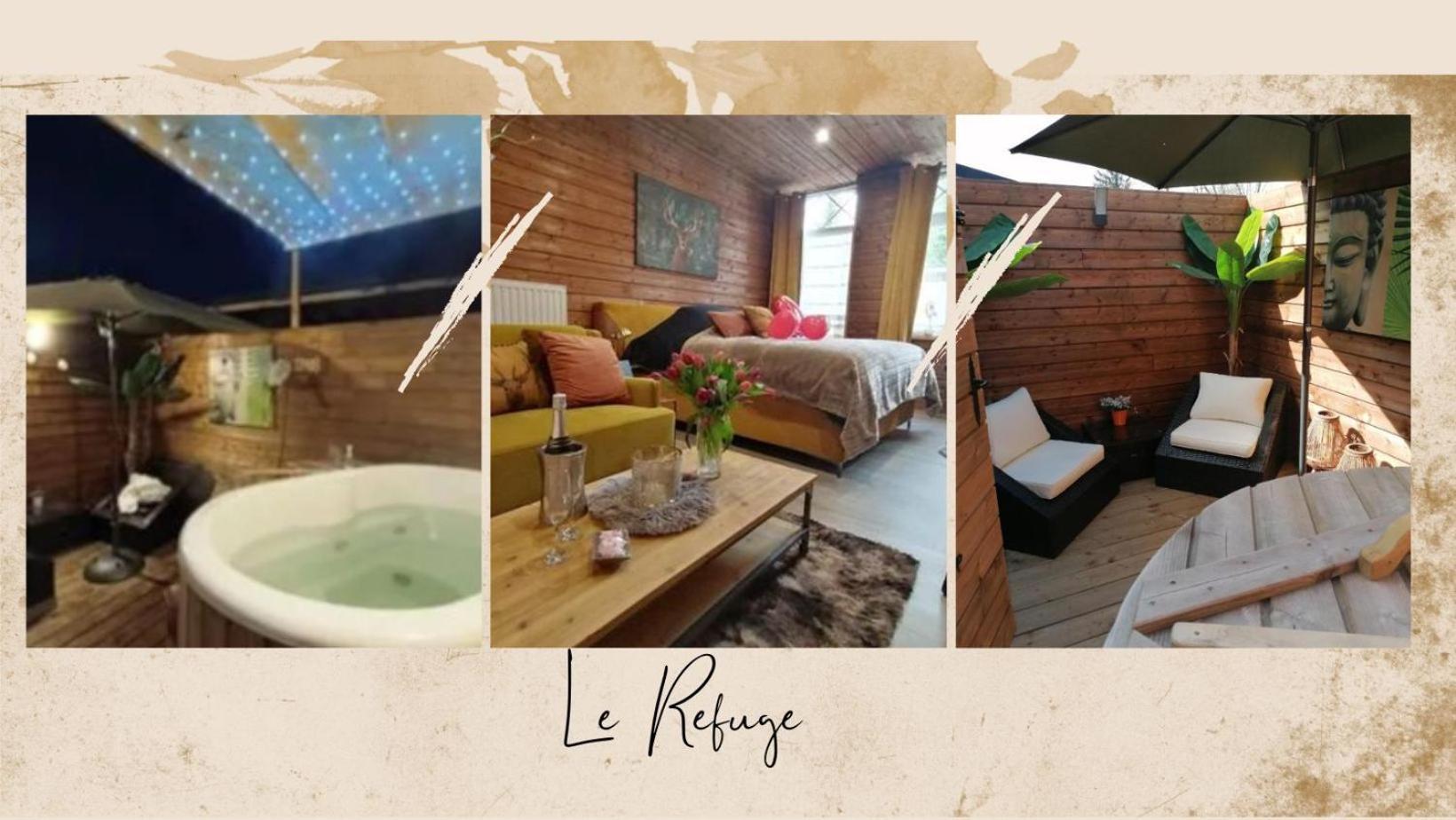 Maison D'Hote Les Notes Endormies Suite Le Refuge Walcourt Exteriör bild